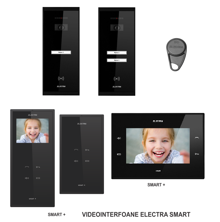 videointerfon casa/vila electra smart